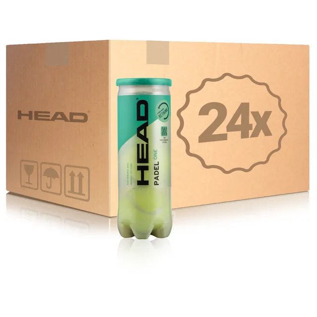 HEAD 24x verpakking 3 stuks Padel One