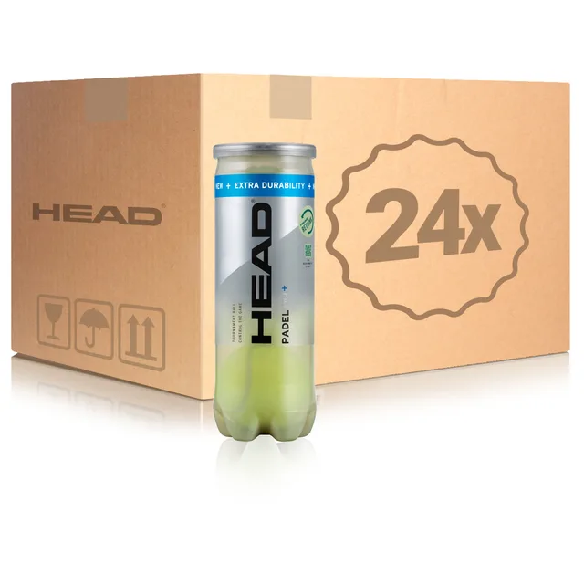 HEAD 24x verpakking 3 stuks Padel Pro+ In een doos