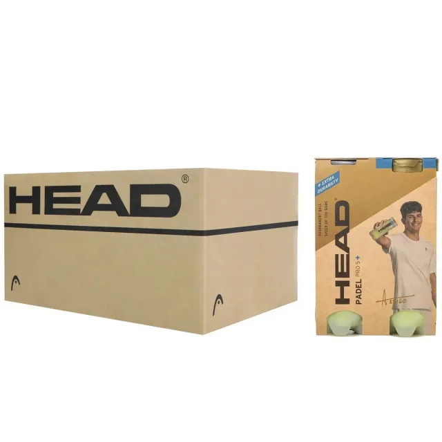 Doos van 12 bipacks padelballen Head Pro S