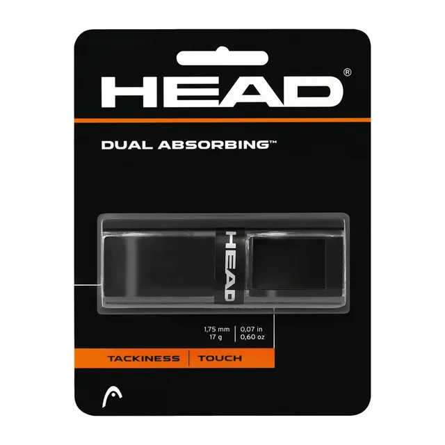 HEAD Dual Absorbing Verpakking 1 Stuk-Zwart