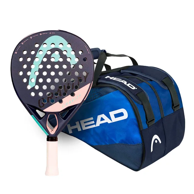 Pack HEAD GRAVITY Motion 2022 + HEAD TEAM Bag L Navy – Control and lightness