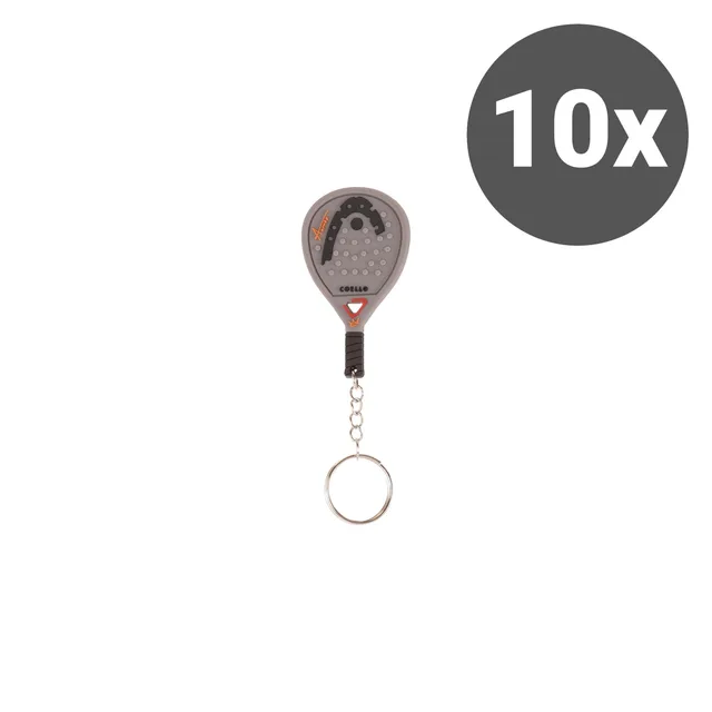 HEAD Padel Sleutelhangers Verpakking 10 stuks