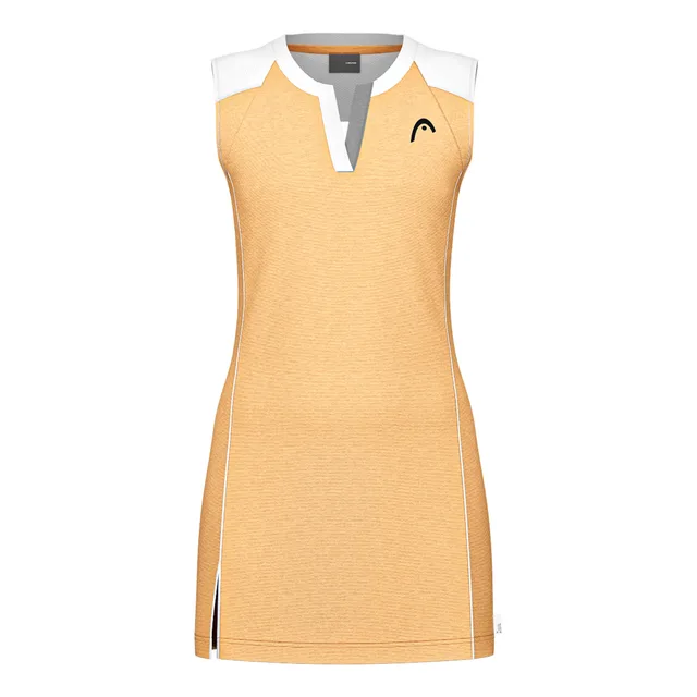 HEAD Play Tech Jurk Dames-Goudgeel
