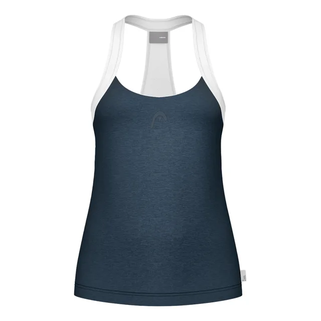HEAD Play Tech Tanktop Dames-Donkerblauw