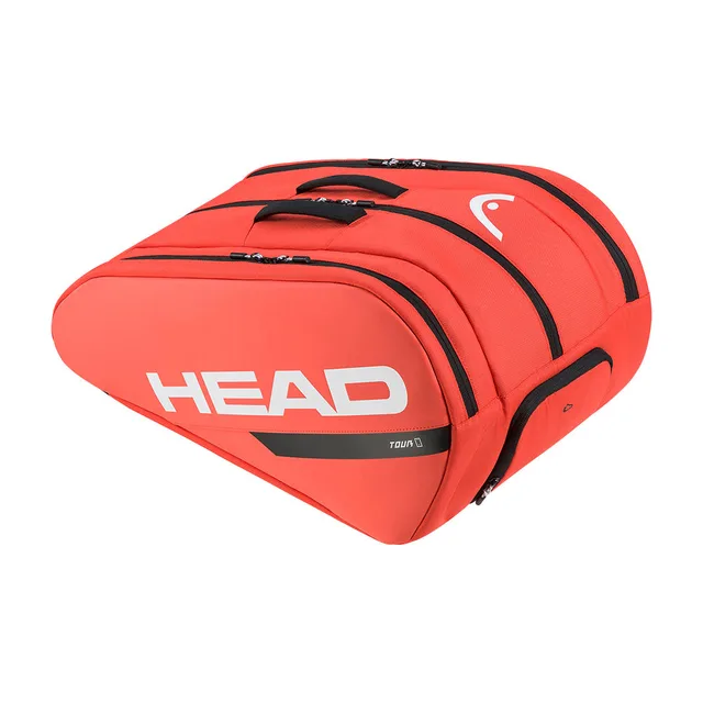 Head Tour Padel Bag L 2025 Red - Large Capacity Racket Bag