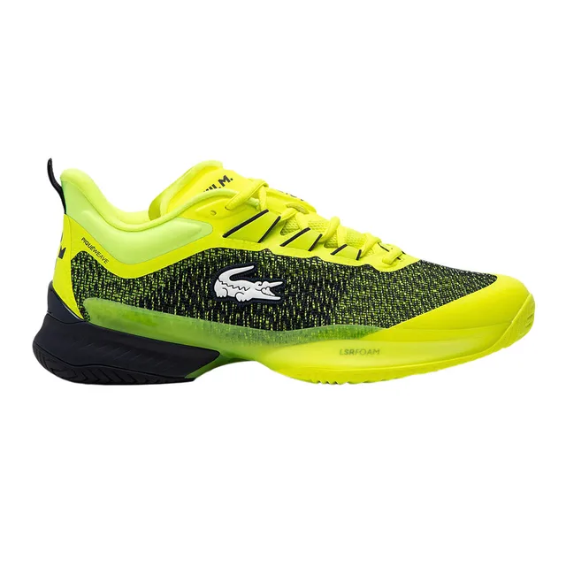 Lacoste AG-LT25 Ultra Yellow/Navy FW25 men's padel shoes