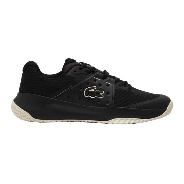 Lacoste Power Serve FW25 Black/Off White Padel Shoes for Men