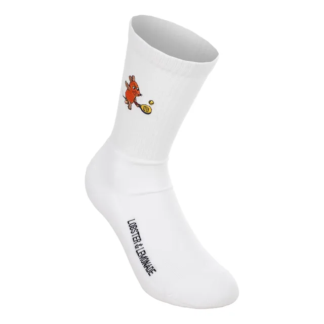 Lobster & Lemonade Maus Padel – ’90 Sport Sportsokken Unisex