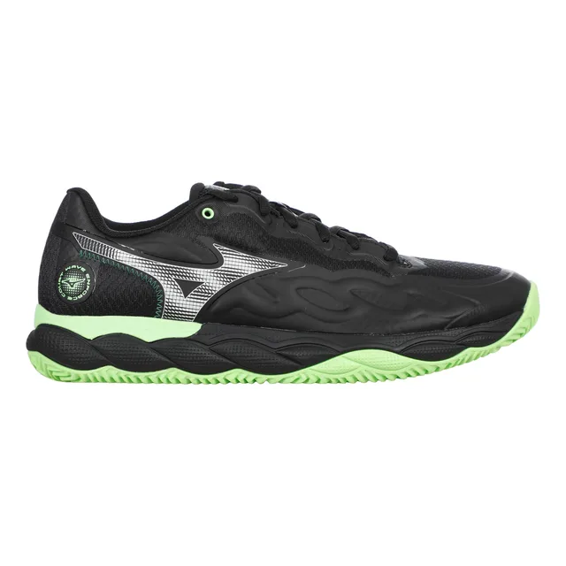 Mizuno WAVE ENFORCE COURT PADEL Padel schoen Heren, neongroen