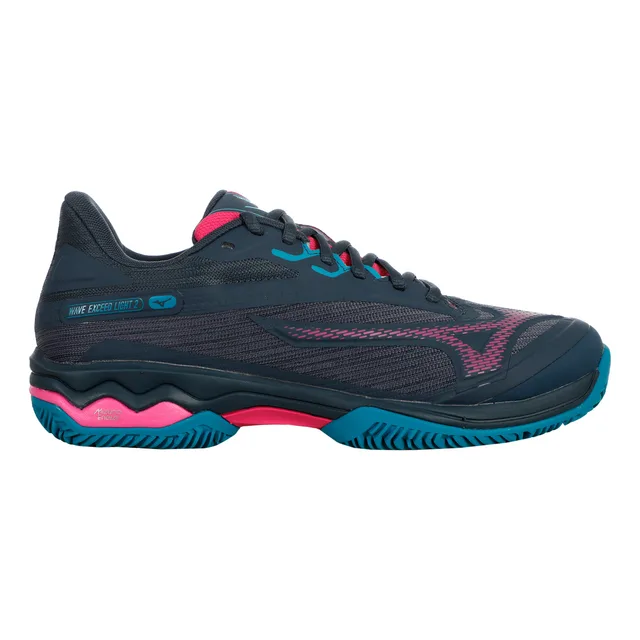 Mizuno Wave Exceed Light Padel Schoen Dames-Donkerblauw,Paars
