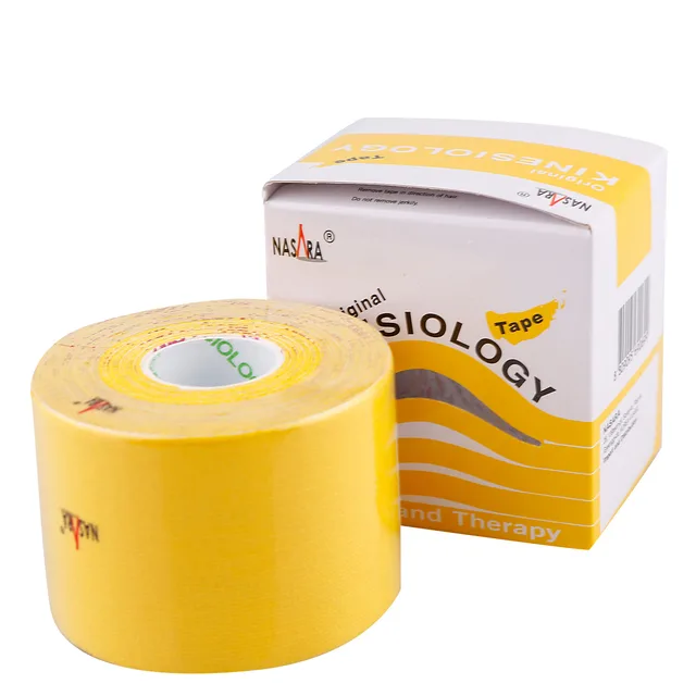 Nasara Kinesiologie Tape 1 Rol-Geel
