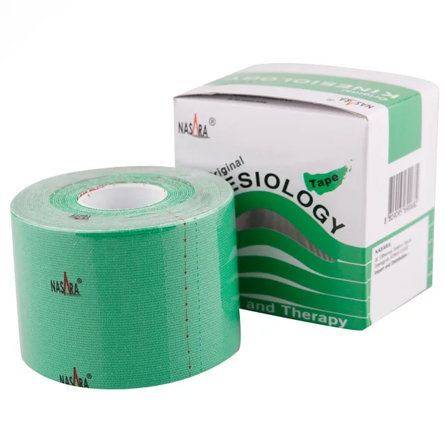 Nasara Kinesiologie Tape 1 Rol-Groen
