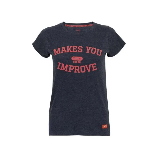 Dames-T-shirt Nox Casual Letras