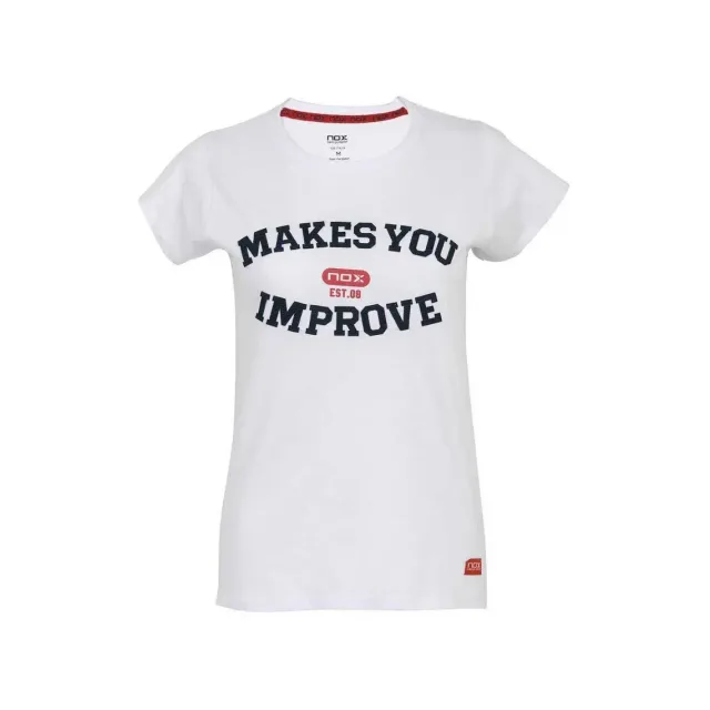 Dames-T-shirt Nox Casual Letras