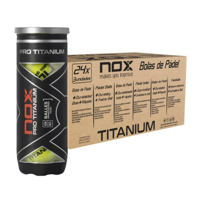 NOX Pro Titanium Verpakking 3 Stuks