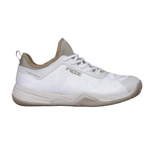 Nox Nerbo 2026 White/Vetiver Unisex Padel Shoes