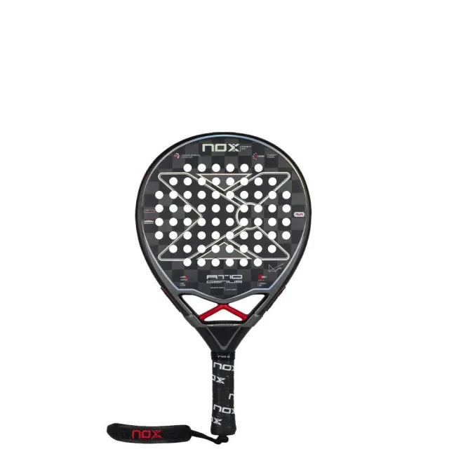 Padel racket Nox AT Geniun Attack 18K By Agustin Tapia