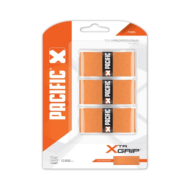 Pacific XTR Grip Verpakking 3 Stuks-Oranje