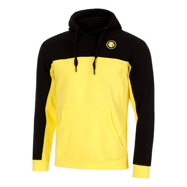Padel-Point Padel Is Us Sweater Met Capuchon Heren-Geel,Zwart