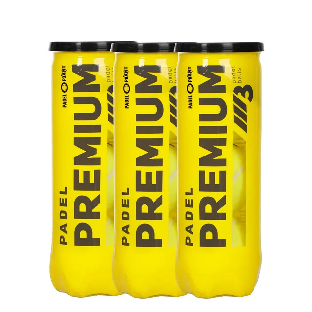 Padel-Point Premium Ball Verpakking 3 Stuks