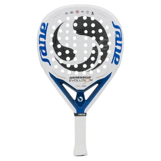 Padel racket Sane Padel Agressor Evolution Gold