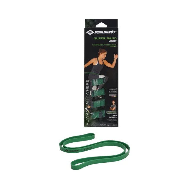 Schildkröt Fitness Super Band Light Weerstandsbanden-Groen