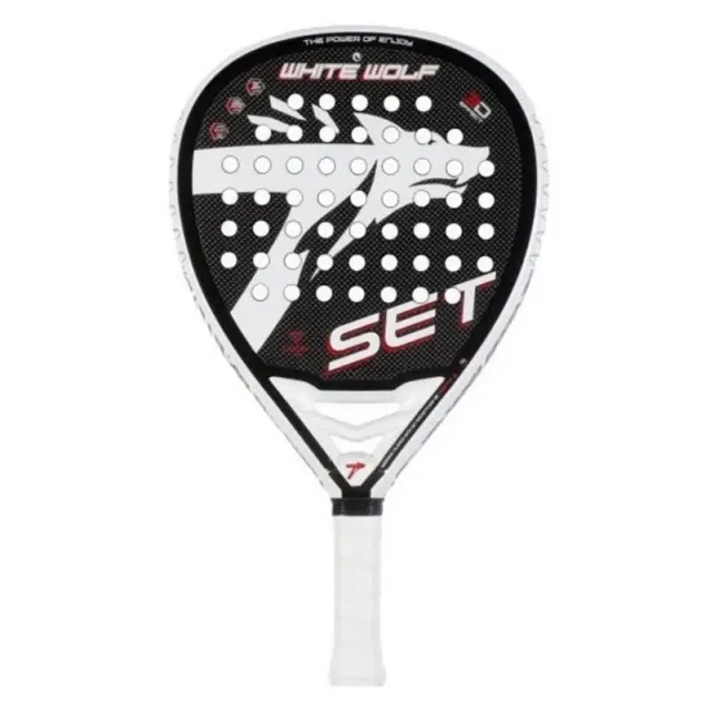 Padel racket Set padel raquettes White Wolf