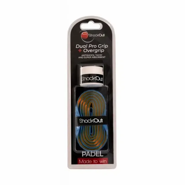 Greep en overgrip set Shockout Dual Pro