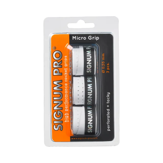 Signum Pro Micro Grip Verpakking 3 Stuks-Wit
