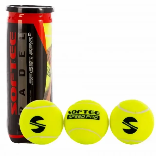 Tubes van 3 padelballen Softee Speed Pro