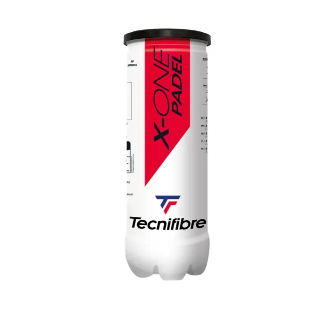 Tube van 3 padelballen Tecnifibre X-One