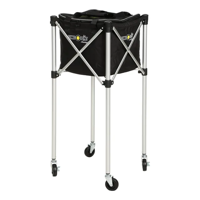 Tennis-Point Ballenwagen Plus Tas-Zwart