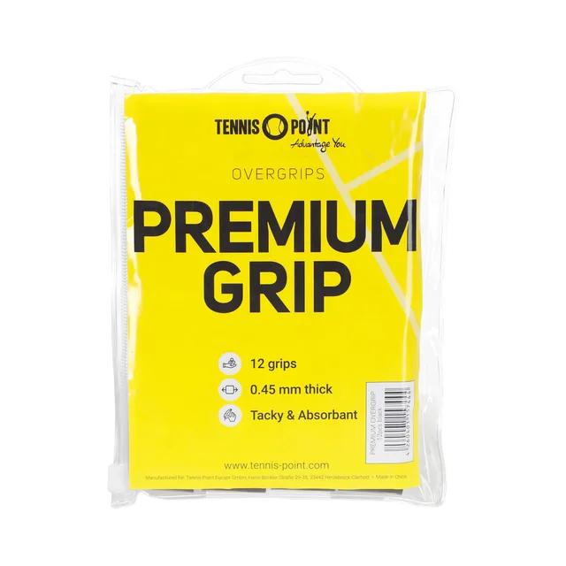 Tennis-Point Premium Grip Verpakking 12 Stuks