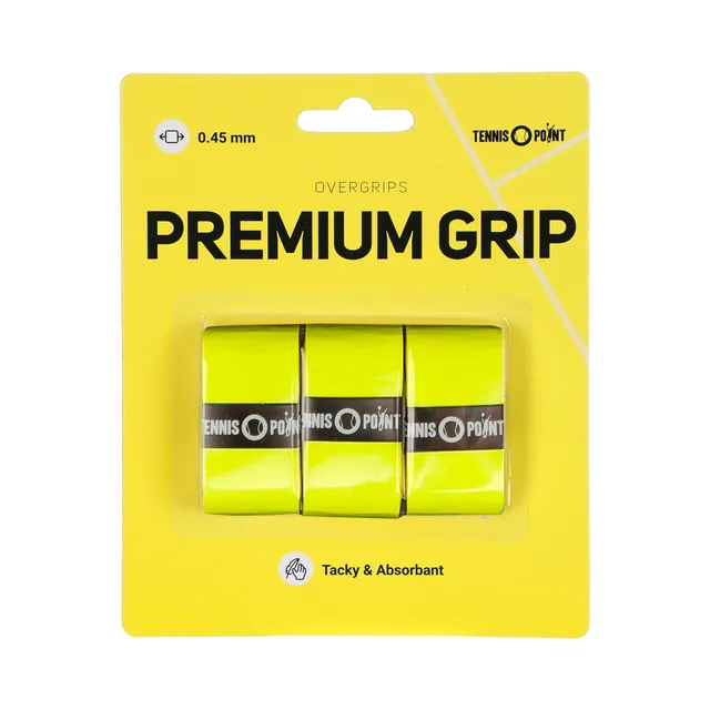 Tennis-Point Premium Grip Verpakking 3 Stuks