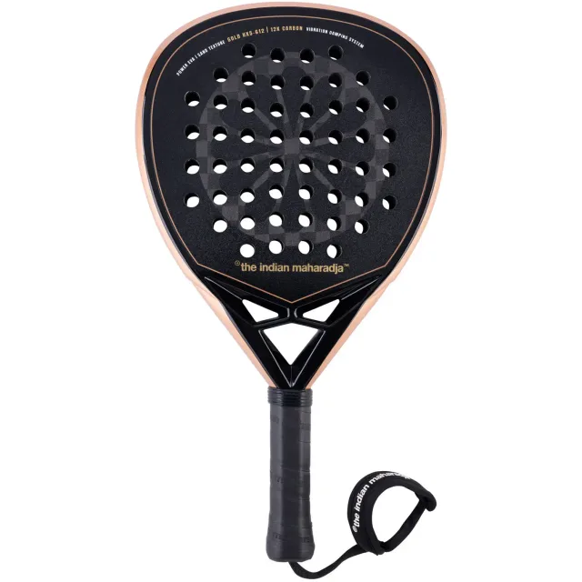 Padel racket The Indian Maharadja Gold X5 Hybride