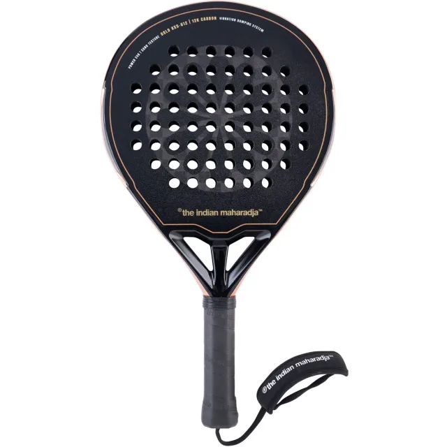 Padel racket The Indian Maharadja Gold X5 Round