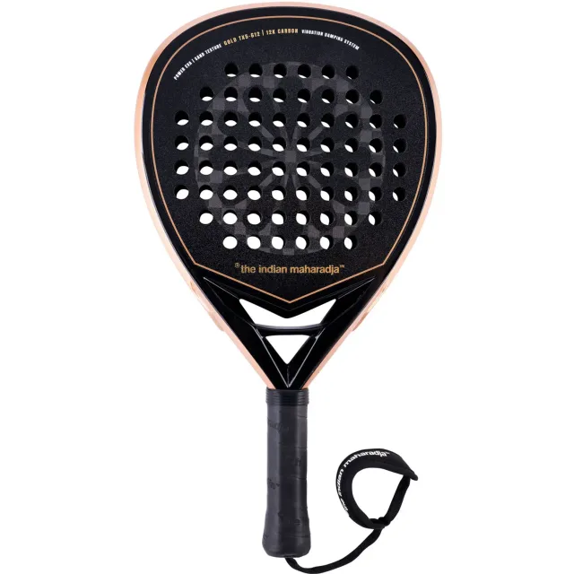 Padel racket The Indian Maharadja Gold X5 Teardrop