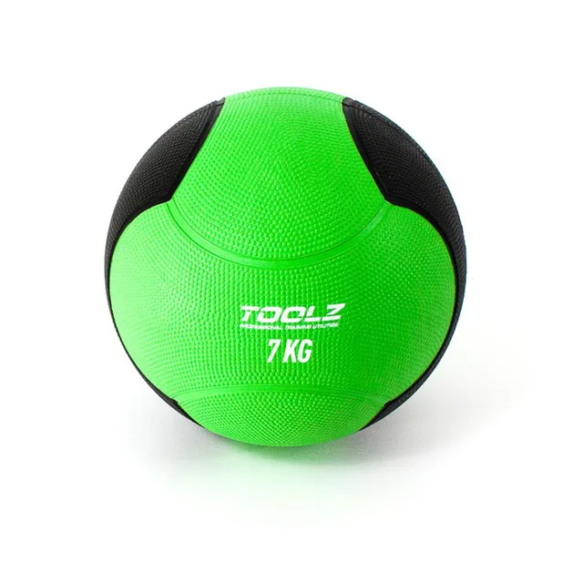 TOOLZ 7kg Medicijnbal-Groen,Zwart
