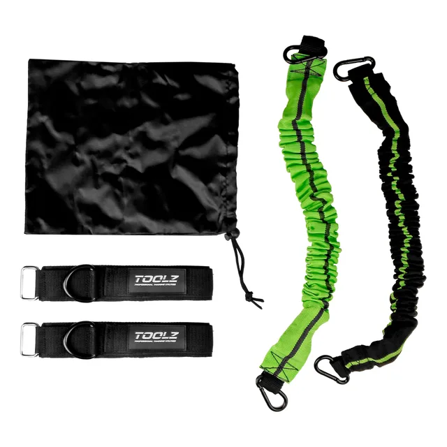 TOOLZ Pro Leg Toner Trainingshulp-Zwart,Groen