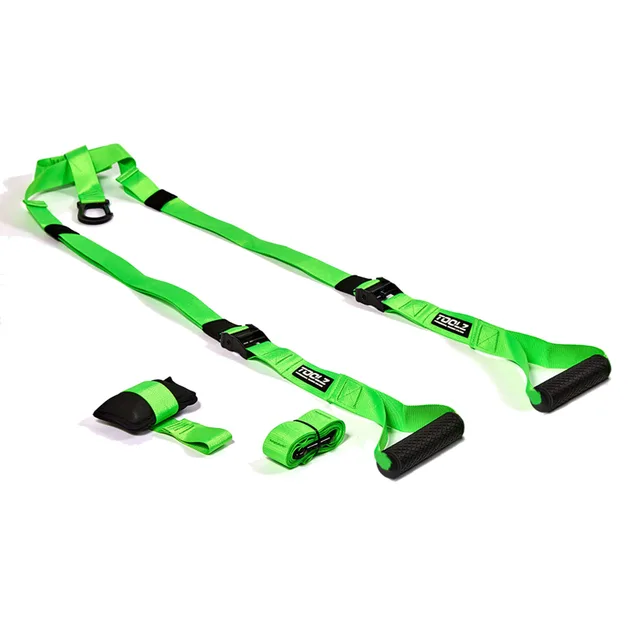 TOOLZ Sling Trainer Trainingstoestel-Groen,Zwart