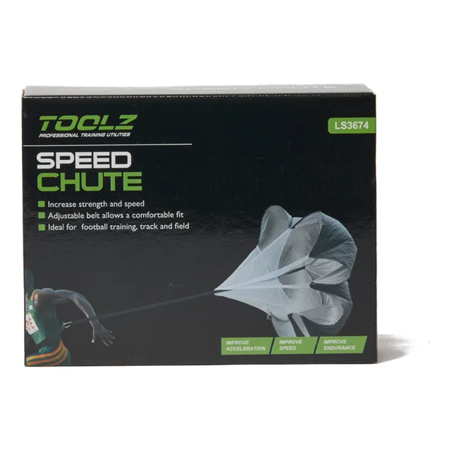 TOOLZ Speed Chute Trainingstoestel-Zwart