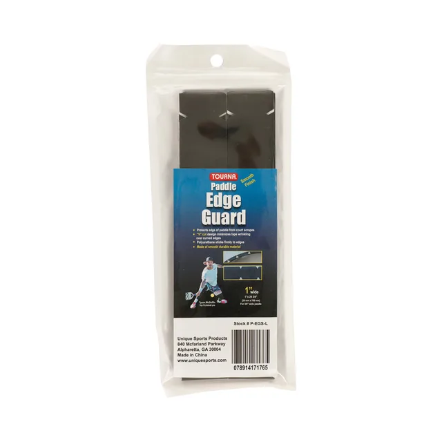 Tourna Padel Edge Guard 19mm Pickleball Frame Beschermingstape-Zwart