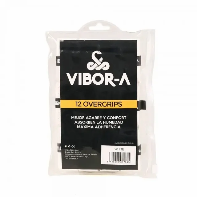 Set van 12 geperforeerde overgrips Vibora