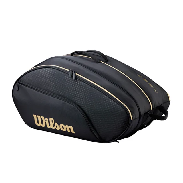 Wilson Defy V1 2026 Black/Gold Padel Bag
