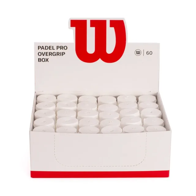 Set van 60 padel overgrips Wilson Pro