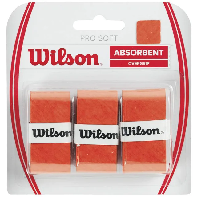 Wilson Soft Overgrip Verpakking 3 Stuks