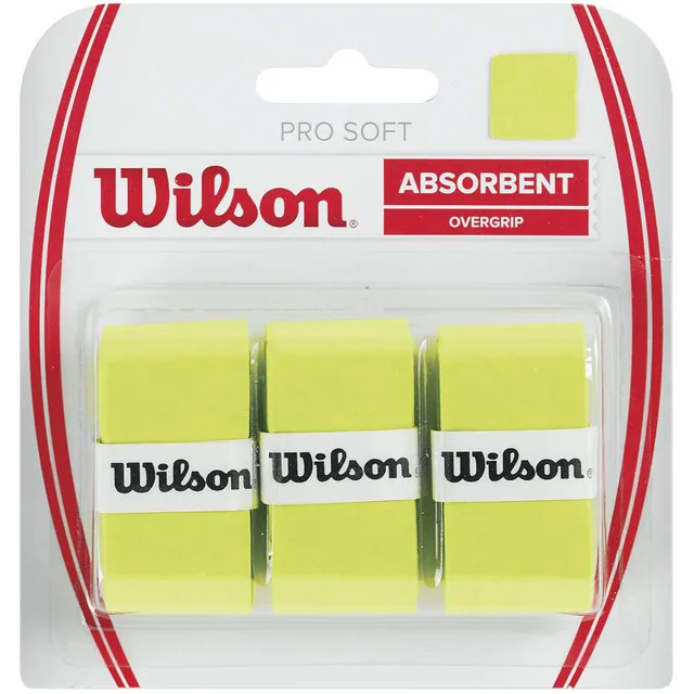 Wilson Soft Overgrip Verpakking 3 Stuks